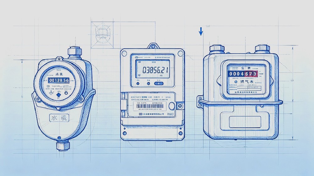 Water, Electricity and Gas Meters
